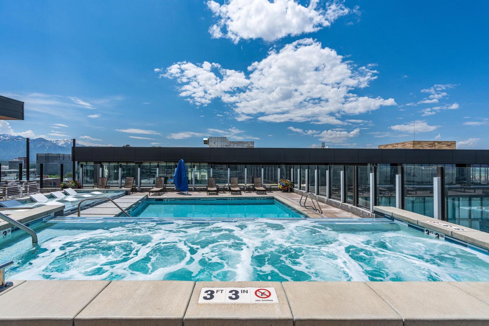 Best Views! Lux 9Th Fl Gym Pking Pool Htub King Bd Солт-Лейк-Сіті Екстер'єр фото
