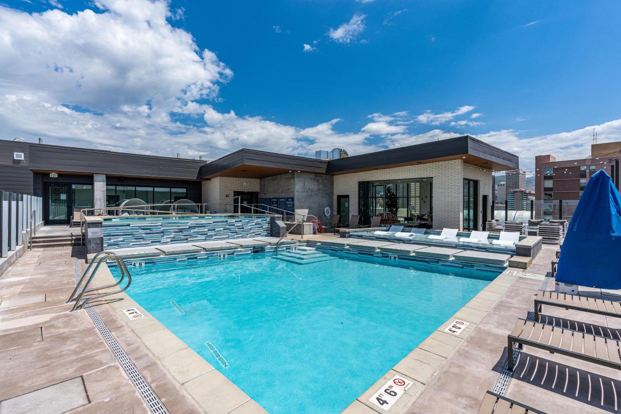 Best Views! Lux 9Th Fl Gym Pking Pool Htub King Bd Солт-Лейк-Сіті Екстер'єр фото